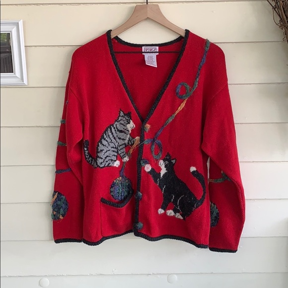Vintage Pbj Sport Cat Kitten Yarn 